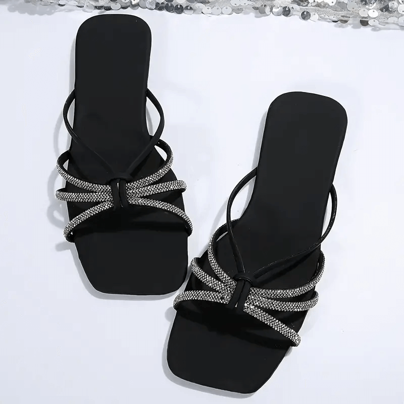 Shimmering Black Flat