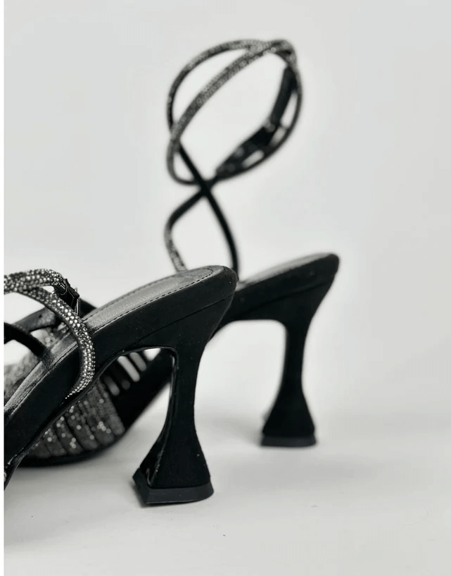 D.B.Cooper_Lace-up_Rhinestone_Black_Pencil_heels_Sandal