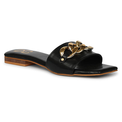 Gold Chain Flats
